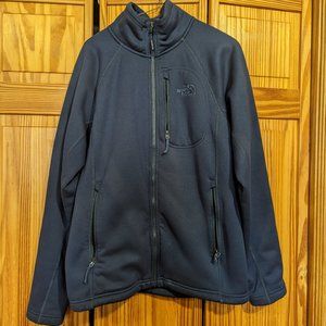 The North Face Men’s  Softshell Zip S Blue Fleece Jacket